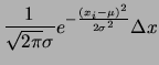 $ x_i-x_{i-1} = 1$