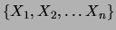 $ X_i=\mu_i$