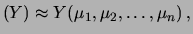 $ \{X_1, X_2,\ldots X_n\}$