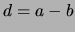 $ s=a+b$