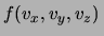 $ v_x+$