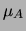 $\displaystyle f(\mu\,\vert\,x,\sigma_e, \mu_\circ, \sigma_\circ) = \frac{1}{\sqrt{2\,\pi}\,\sigma_A} \,e^{-\frac{(\mu-\mu_A)^2}{2\,\sigma_A^2}}\, ,$