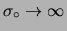 $ \sigma(\mu)=\sigma_A$