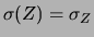 $ \sigma_Z$