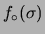 $ f(\mu,\sigma)$