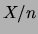 $\displaystyle X \sim \ \approx{\cal N}(n\,p,\sqrt{n\,p\,(1-p)})\,.$