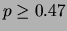 $ p_\circ=3/n$