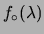 $\displaystyle \frac{\frac{\lambda^x\,e^{-\lambda}}{x!}
\,f_\circ(\lambda)}
{\in...
...ty\!\frac{\lambda^x\,e^{-\lambda}}{x!}
\,f_\circ(\lambda) \,\rm {d}\lambda}\, .$