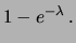 $\displaystyle F(\lambda\,\vert\,x=0,{\cal P})$