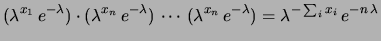 $ \lambda=3$