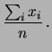$\displaystyle \frac{\sqrt{\mbox{E}(\lambda)}}{\sqrt{n}}$