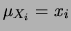 $ \sigma_{X_i}\rightarrow 0$