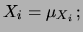 $\displaystyle Y_i \sim {\cal N}(\mu_{Y_i}, \sigma_{Y_i})\,;$