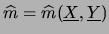 $ \widehat{c}$