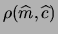 $ \sigma(\widehat{c})$