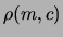 $\displaystyle {\cal N}(\widehat{c}, \sigma(\widehat{c}))$