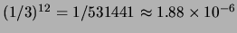 $ (1/10)^6$