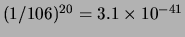 $ (1/3)^{12}=1/531441 \approx 1.88\times 10^{-6}$