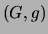 $ \Omega = \{(G,g), (G,g), (G,g), (G,g) \}$