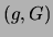 $ \{(G,G), 2\cdot (G,g)\}$