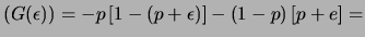 $ \epsilon=0$