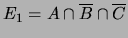 $ \Omega = \{A, B, C\}$