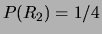 $ P(B_1) = 1/3$