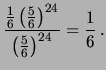 $\displaystyle \frac{P(E_{25}\cap \overline{E_1\cap\cdots\cap E_{24}})}
{P\overline{E_1\cap\cdots\cap E_{24}})}$