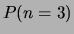 $ P(n=2)$