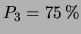 $ P_2=31\,\%$