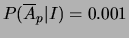 $ P(\overline{A}_p\vert S) = 0.998$