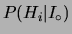 $\displaystyle P(E_n\vert H_i\cap I_{n-1}) \cdot P(H_i\vert I_{n-1})\,,$