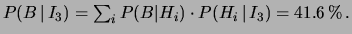 $ P(H_i\,\vert\,I_3) =$