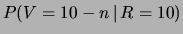 $ P(B\,\vert\,I_3) = \sum_i P(B\vert H_i)\cdot
P(H_i \,\vert\, I_3) = 41.6\,\% \,.$