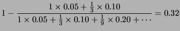 $\displaystyle P(V \le 8 \,\vert\,R=10)$