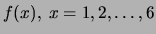 $ \sum_i f(y_i) \ne 1$