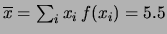 $ f(x)=1/10$