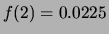 $ P(X=0)=f(0) =0$