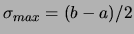 $ Var[X]=1/4-2\epsilon(\delta-\delta^2) \le 1/4$