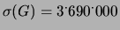 $ (G) = -33^\cdot 000$