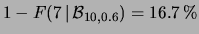 $ P(X=5) = 3.75\cdot 10^{-4}=1/2664$