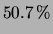 $ p(n)=50.1\,\%$
