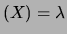 $ G(t)= 1/(1-\lambda\, t)$