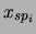 $ x_{sp_i}$