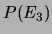 $ P(E_3)$