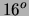 $ 16^o$
