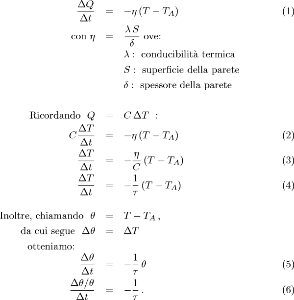 formule termalizzazione
